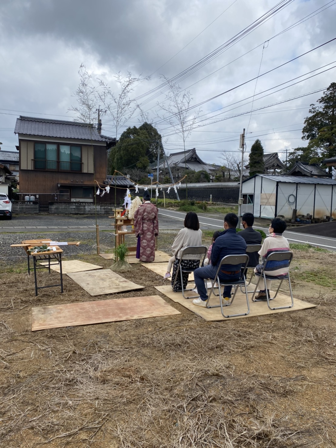 地鎮祭！