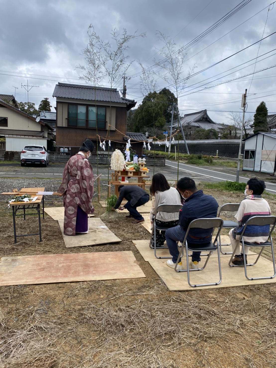 地鎮祭!