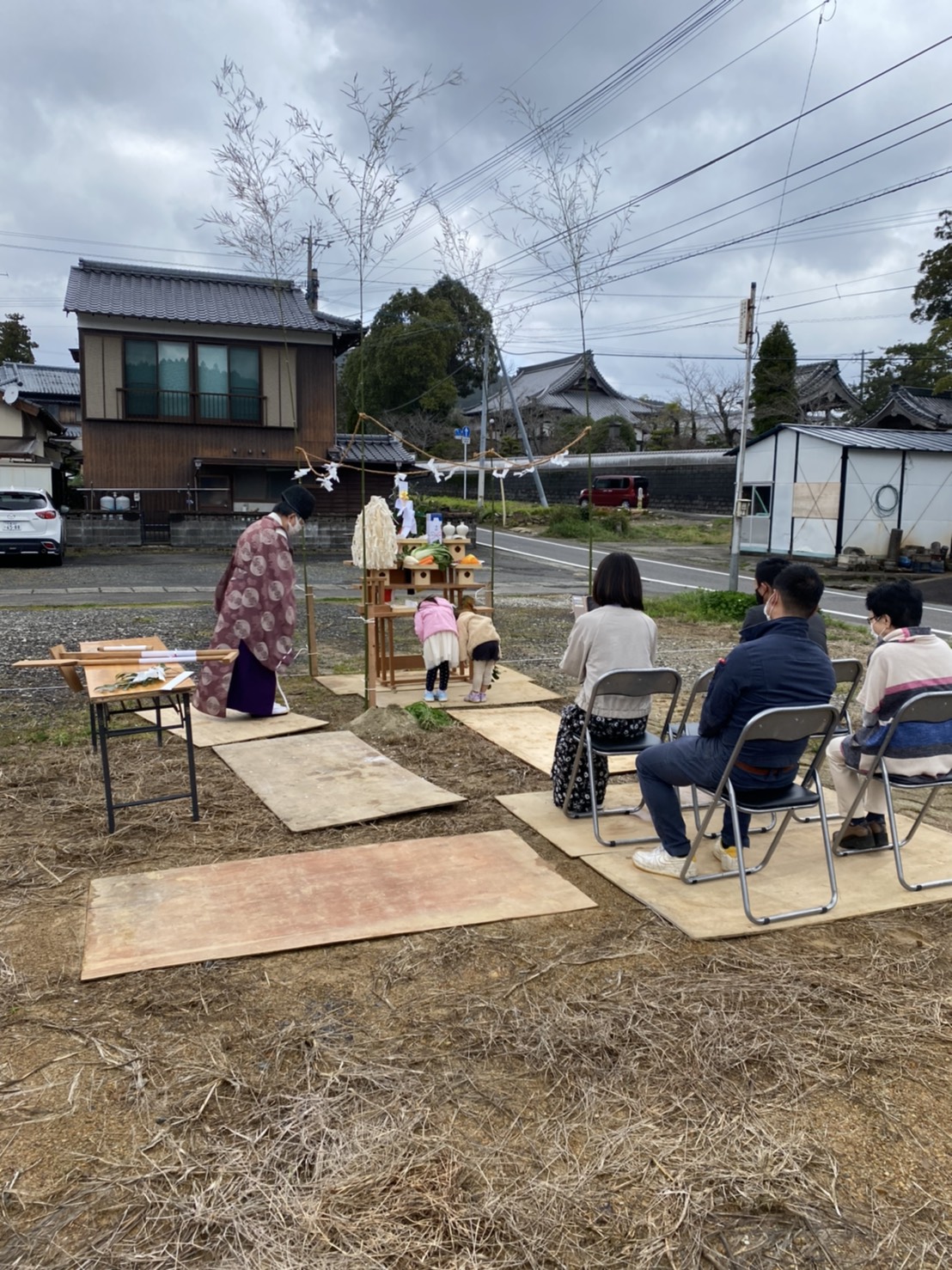 地鎮祭！